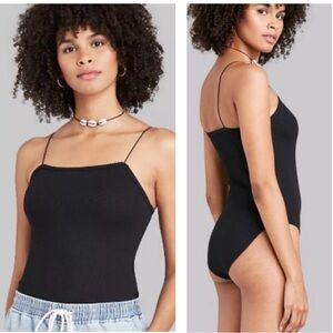 NWT Wild Fable Square Neck Elastic